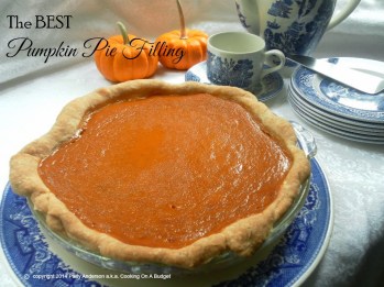 Best Pumpkin Pie Filling